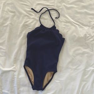 Girls Navy Blue Swimsuit